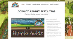 Desktop Screenshot of downtoearthfertilizer.com